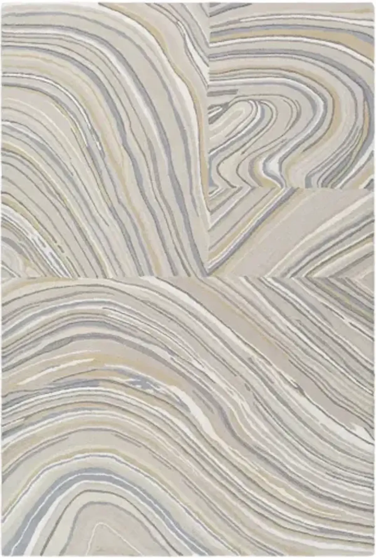 Dreamscape DSP-2303 2' x 3' Hand Made Rug