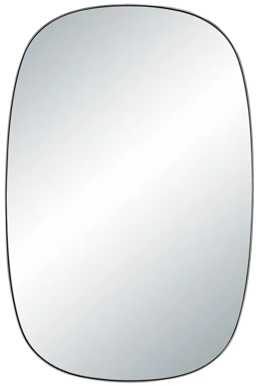 Talco 36" H x 24" W Wall Mirror, Silver