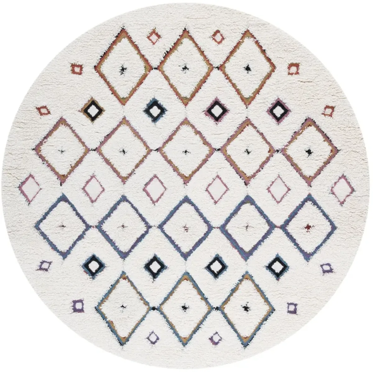 CASABLANCA Hand Tufted 6' x 6' Round area rug