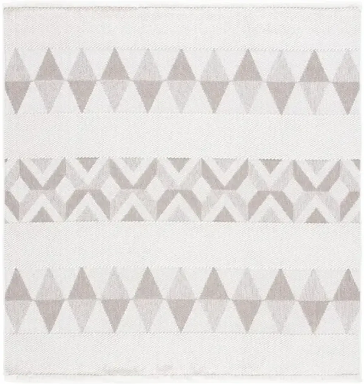 LOTUS 100 Beige 6'-7' X 6'-7' Square Square Rug