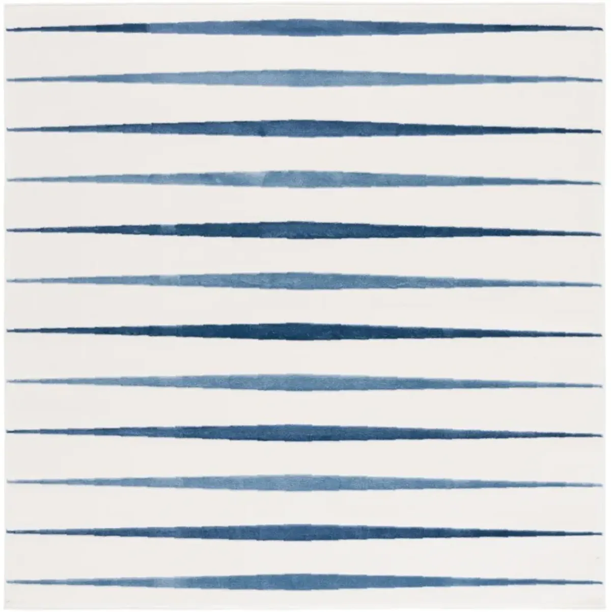 GROOVE 120 IVORY  6'-7' x 6'-7' Square Square Rug