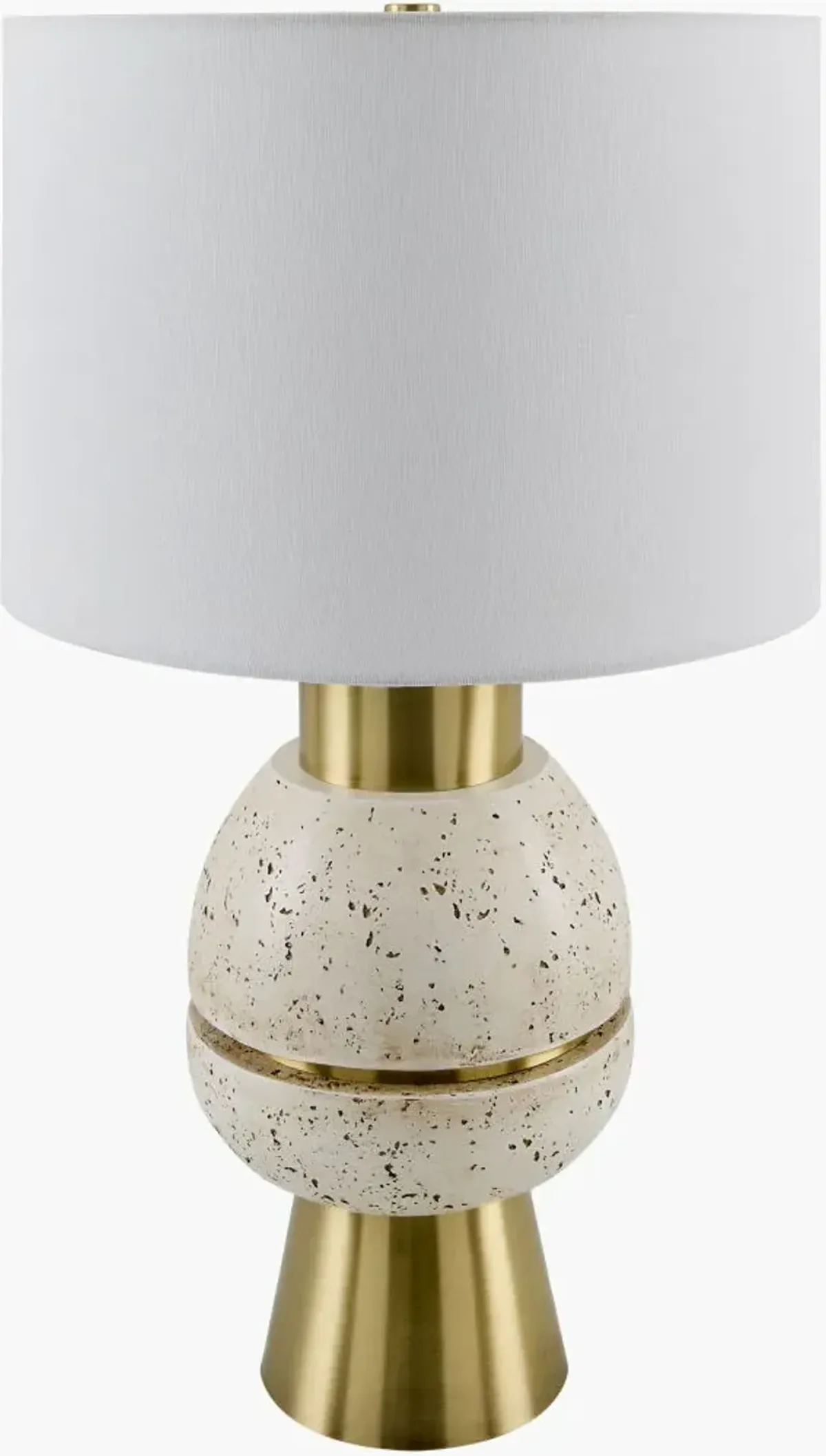 Niobe NIO-003 25"H x 14"W x 14"D Accent Table Lamp