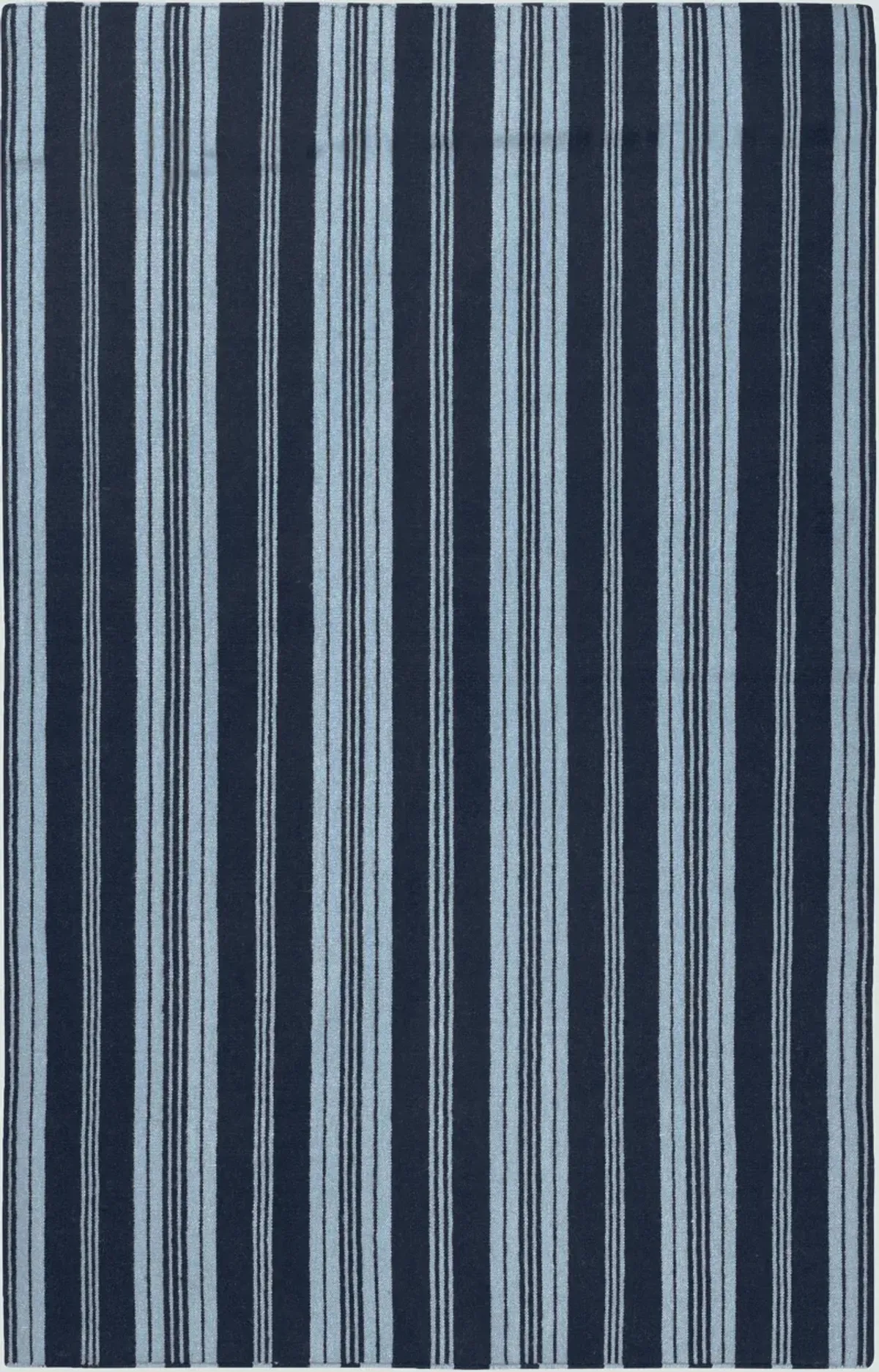 Farmhouse Stripes FAR-7000 2' x 3' Hand Made Rug