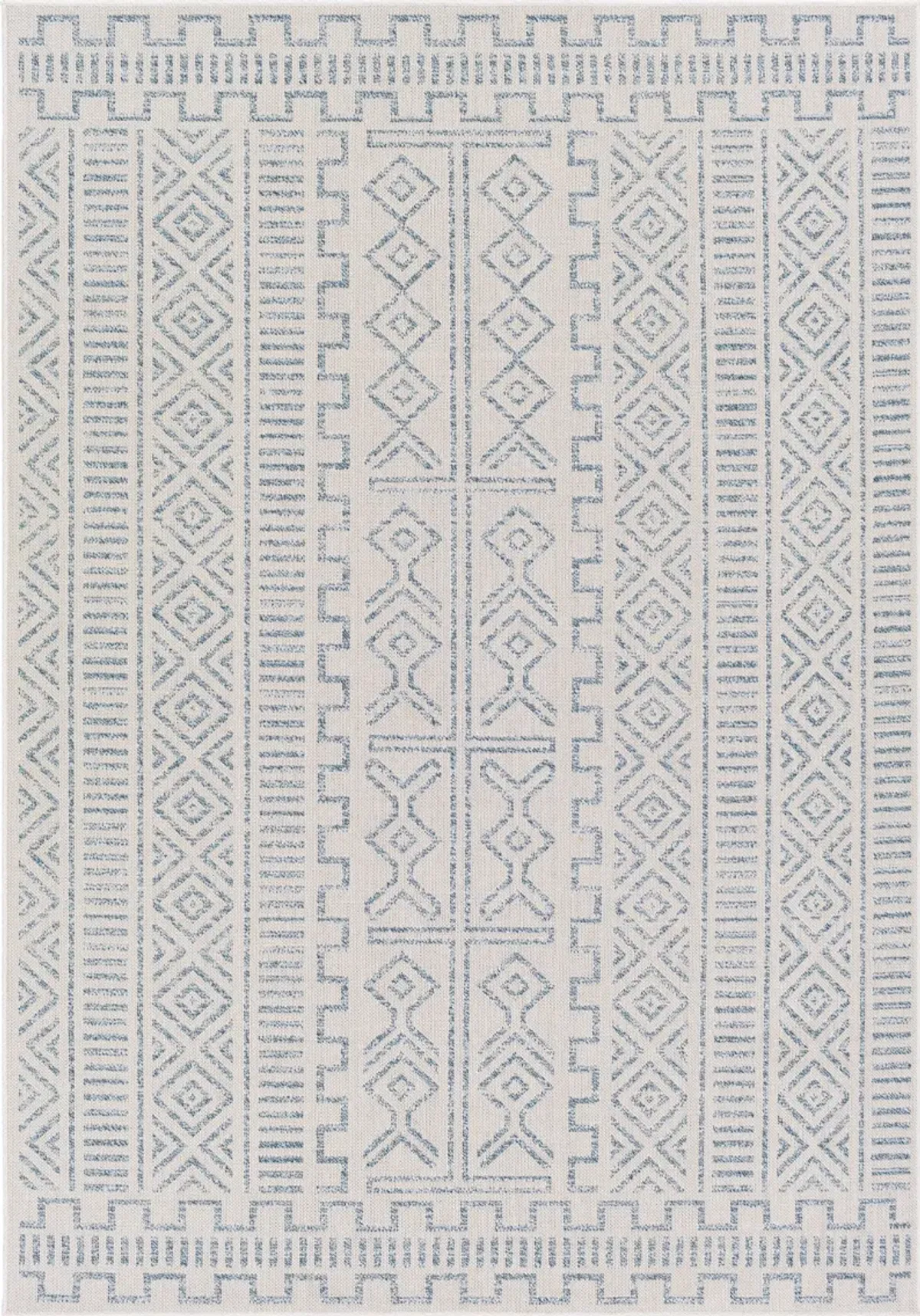 Veranda VRD-2317 6'7" x 9' Machine Woven Rug