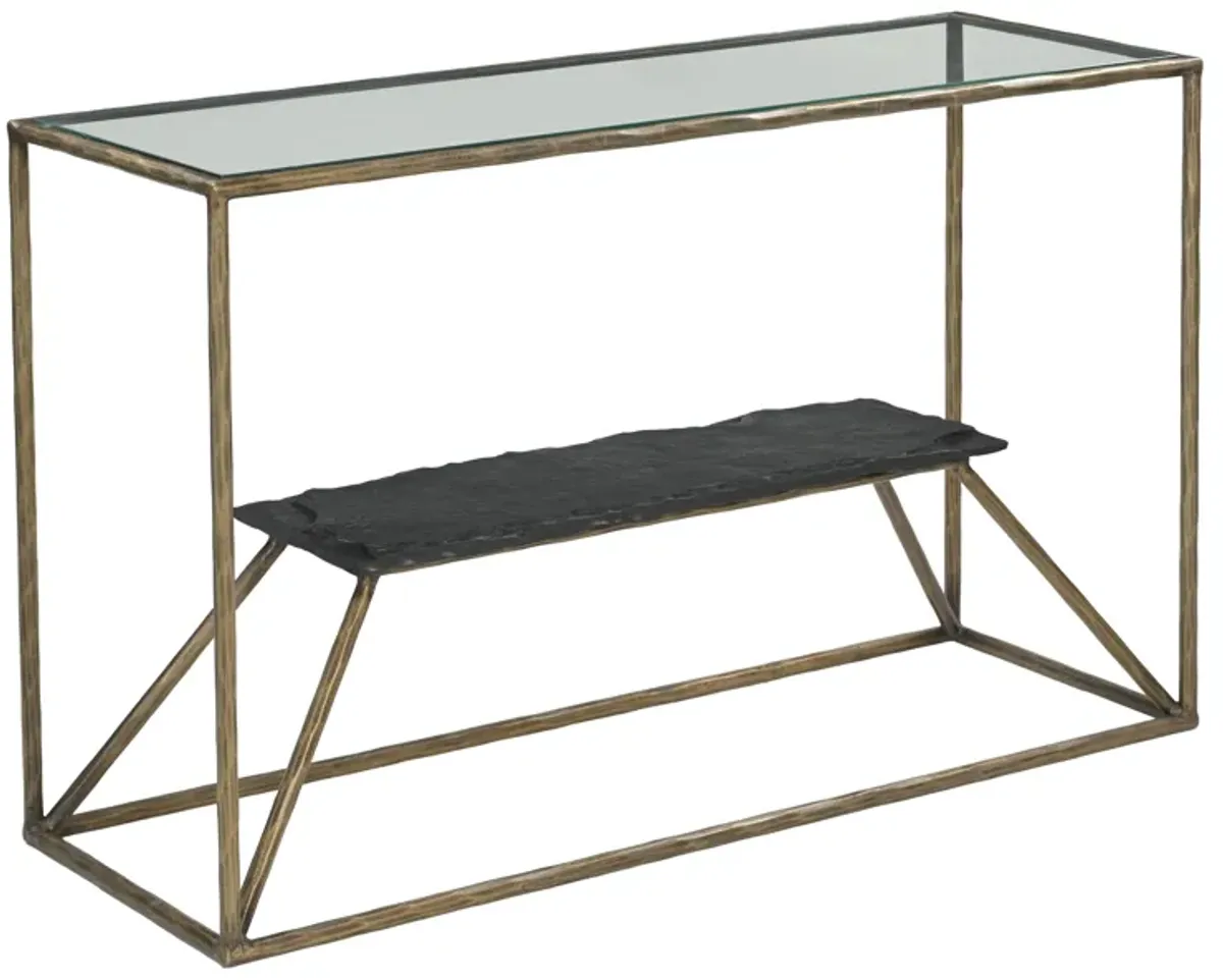 Ranol Console Table Brass
