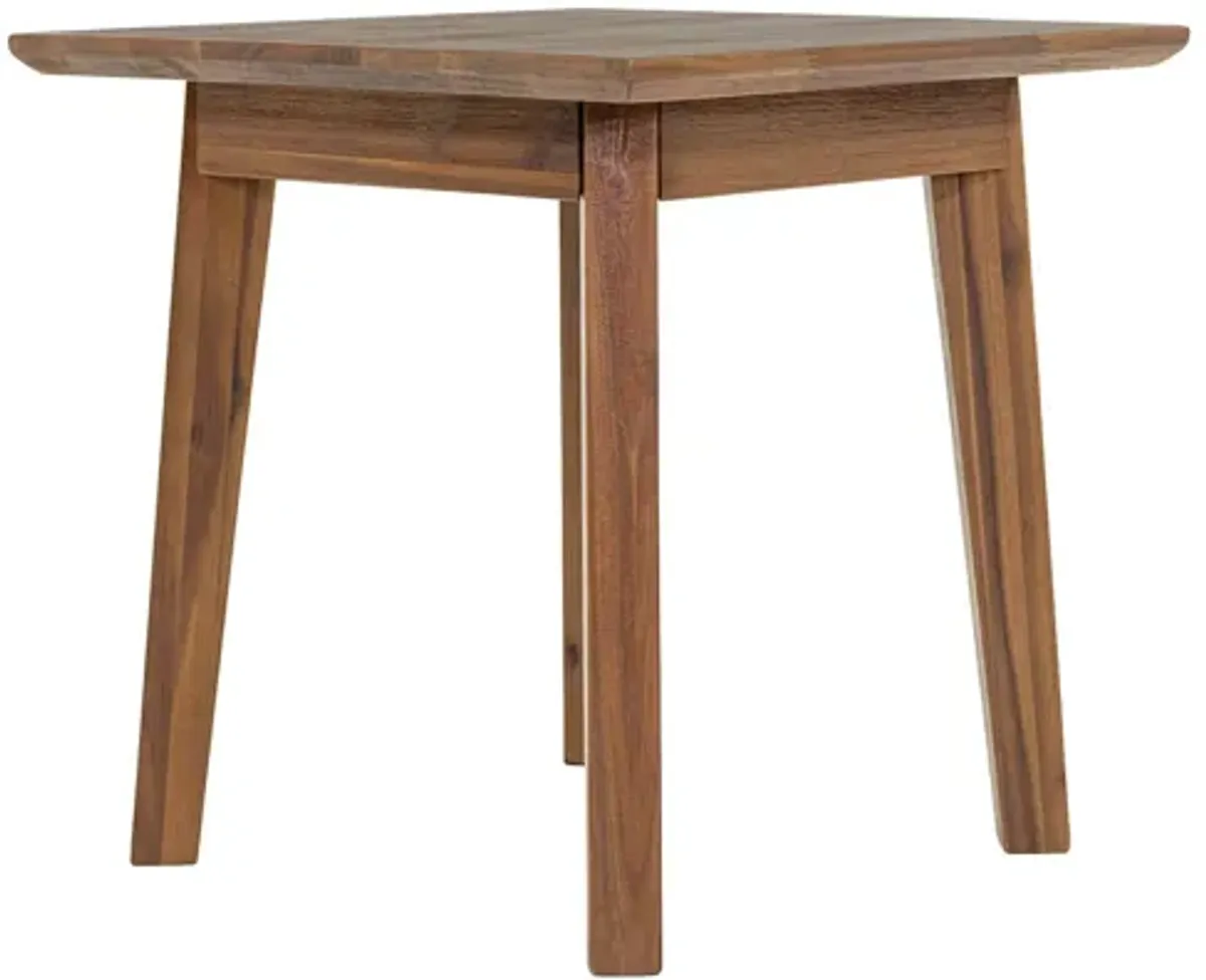 Gia Side Table - Warm Pecan