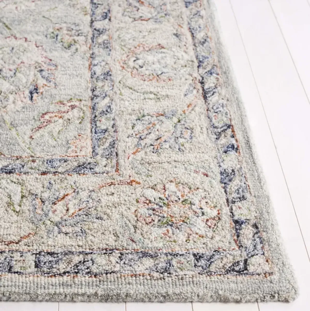 METRO 754 GREY  6' x 6' Square Square Rug