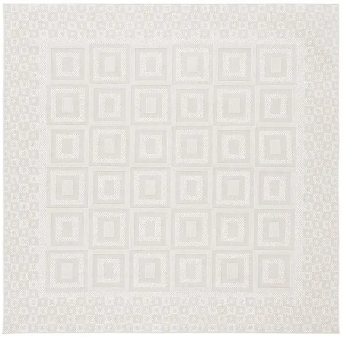 TRENDS 106 Beige 6'-7' X 6'-7' Square Square Rug