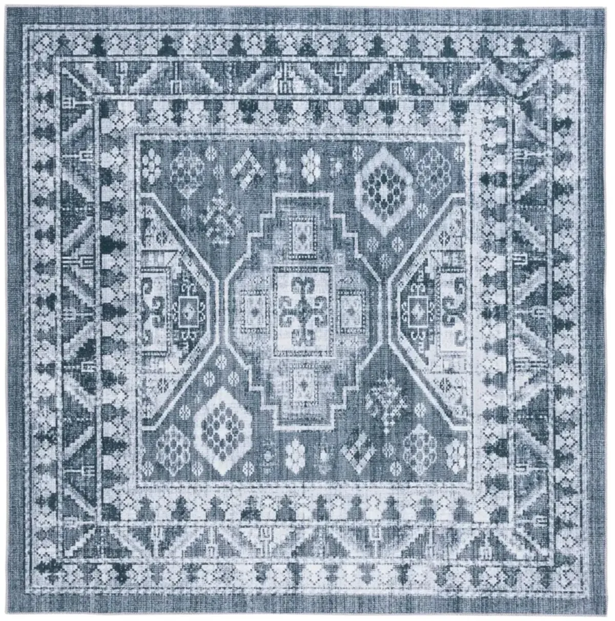 ARIZONA 108 Green 6' X 6' Square Square Rug