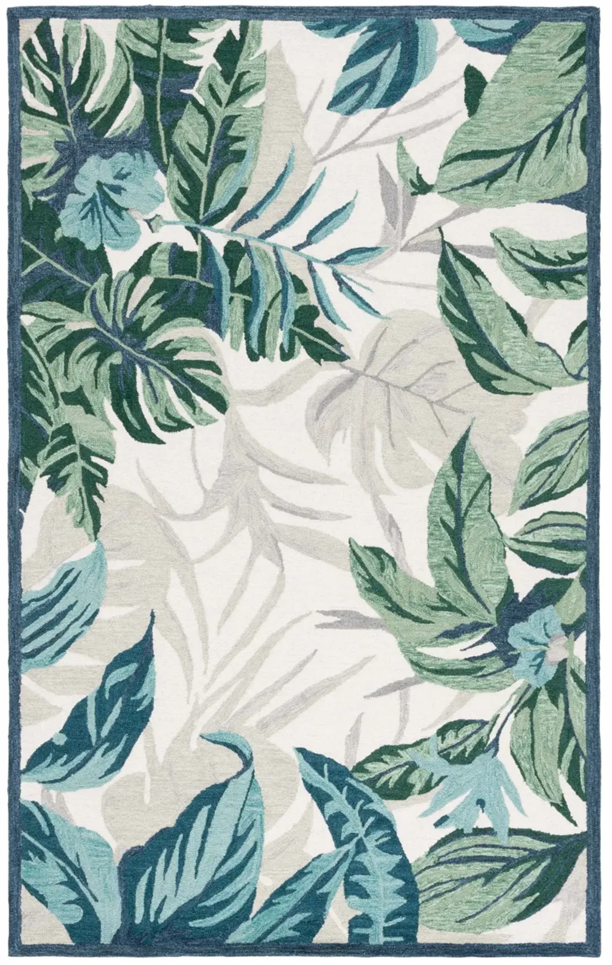 BLOSSOM Hand Tufted 4' x 6' area rug