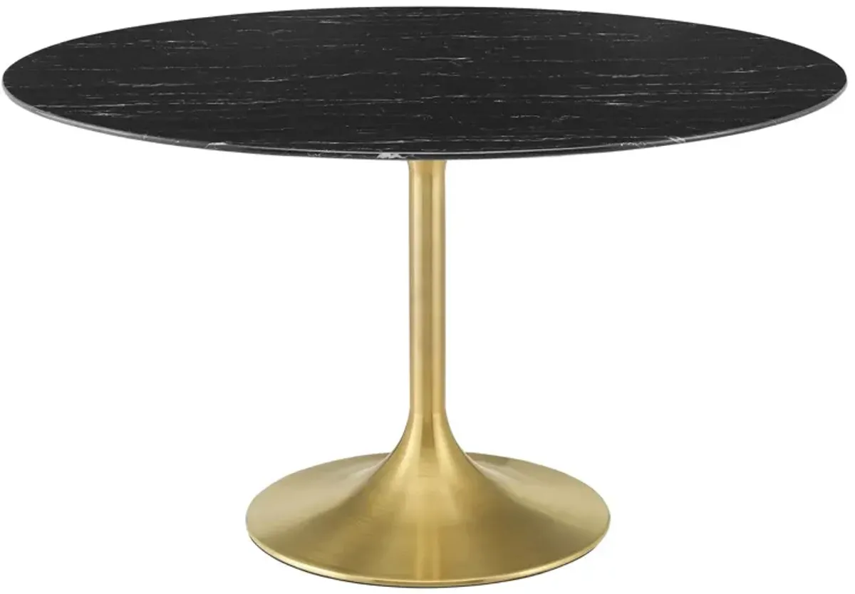 Lippa 54" Artificial Marble Dining Table