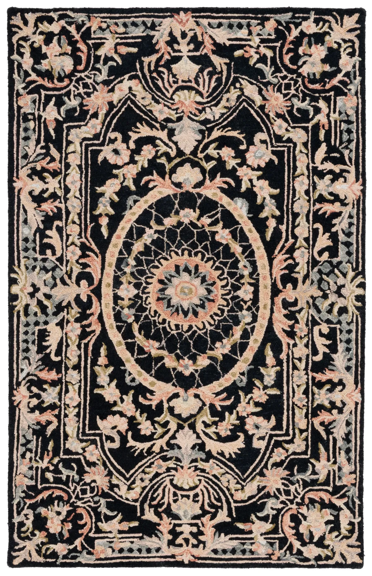 AUBUSSON Hand Tufted 6' x 9' area rug