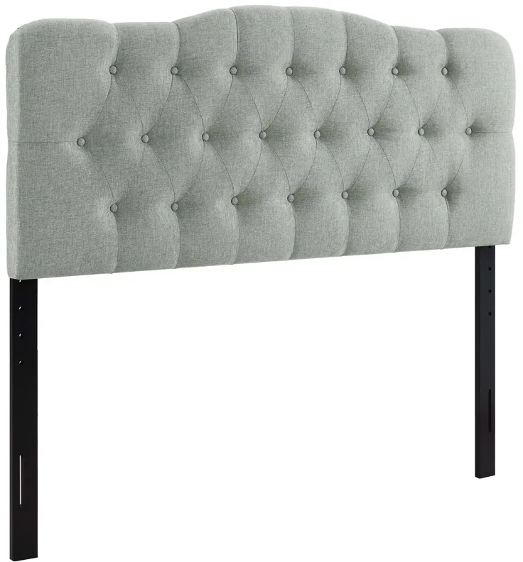 Annabel Queen Upholstered Fabric Headboard
