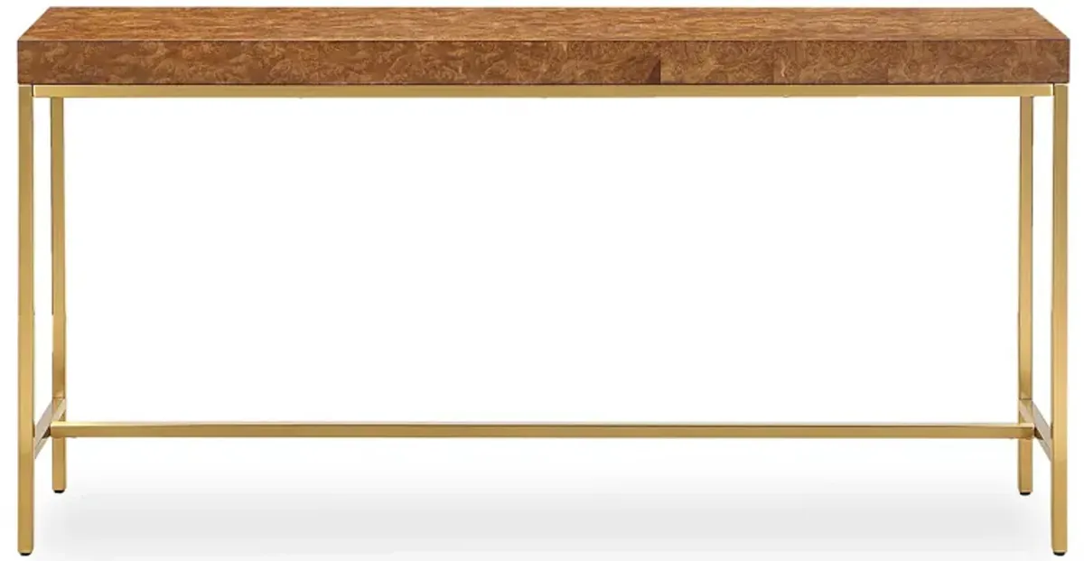 Moran Burl Console Table