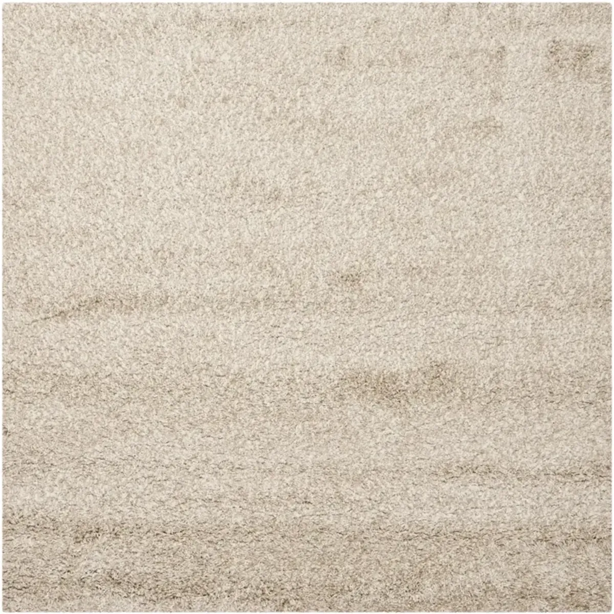 SANTA MONICA SHAG 725 BEIGE 3' x 3' Square Square Rug