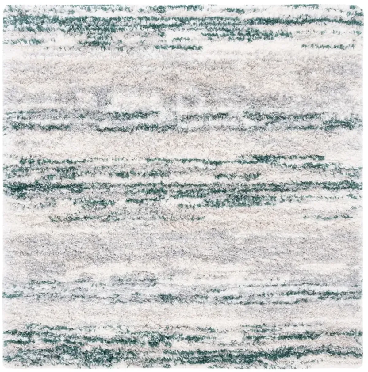 FONTANA SHAG 842 IVORY  6'-7' x 6'-7' Square Square Rug