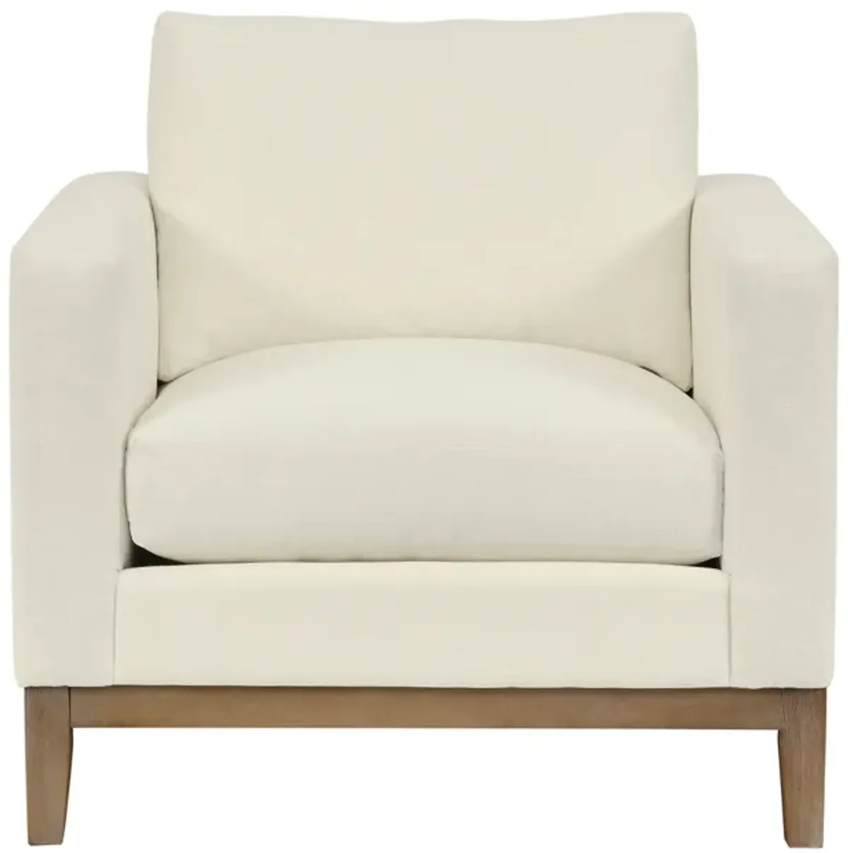Donna 35" Upholstered Accent Chair In Sugar