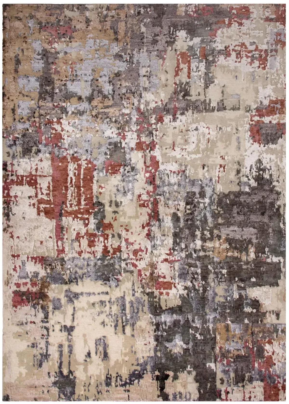 Evolution Hand knotted Cut pile 2' x 3'  Rug