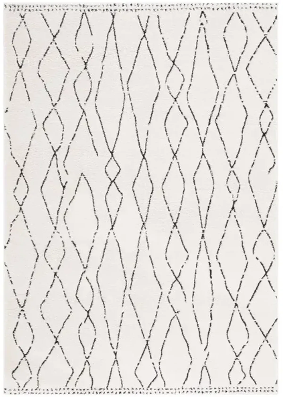 MELODY 112 Black 5'-3' X 7'-6' Medium Rectangle Rug