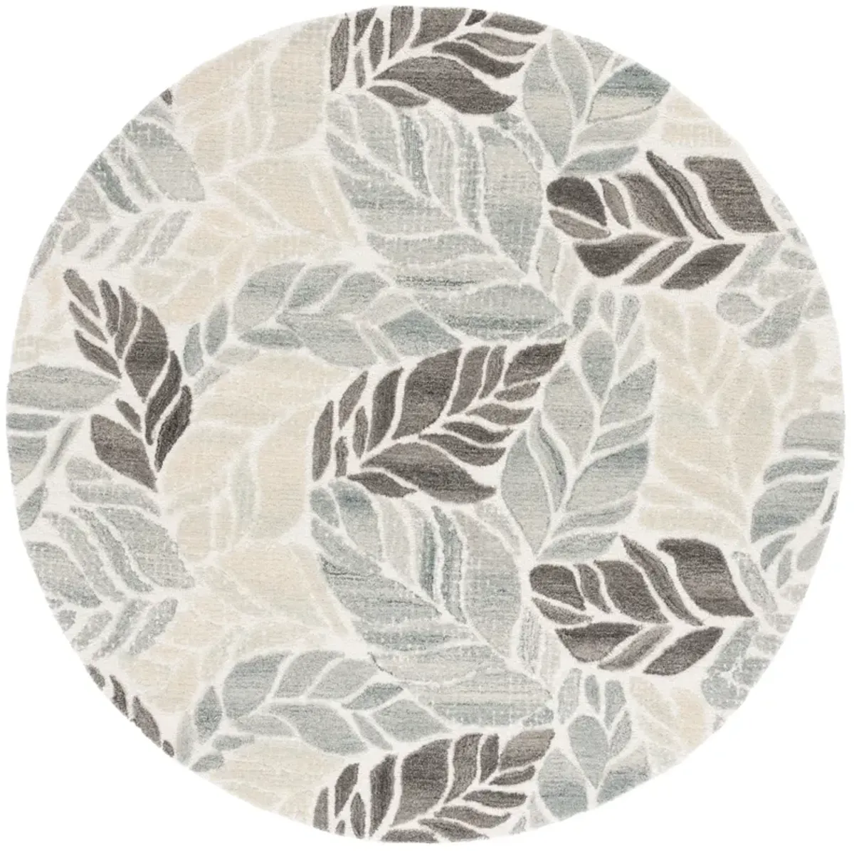 MARTHA STEWART Hand Tufted 6' x 6' Round area rug