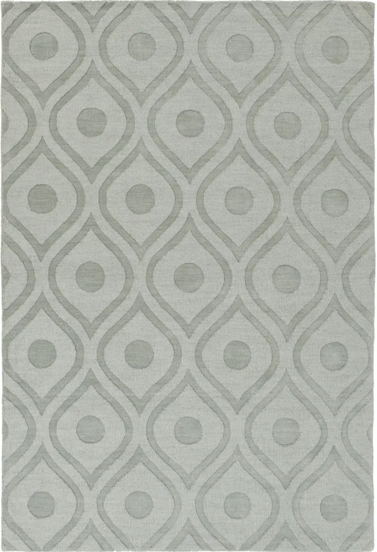 Central Park AWHP-4000 4' x 6' Hand Made Rug