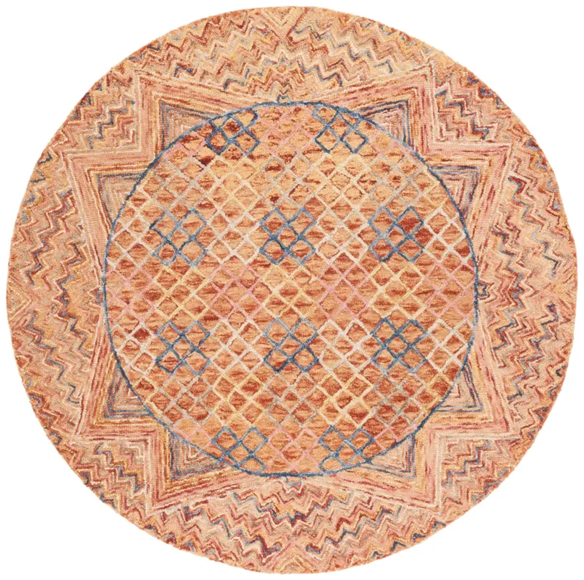 ASPEN Hand Tufted 6' x 6' Round area rug