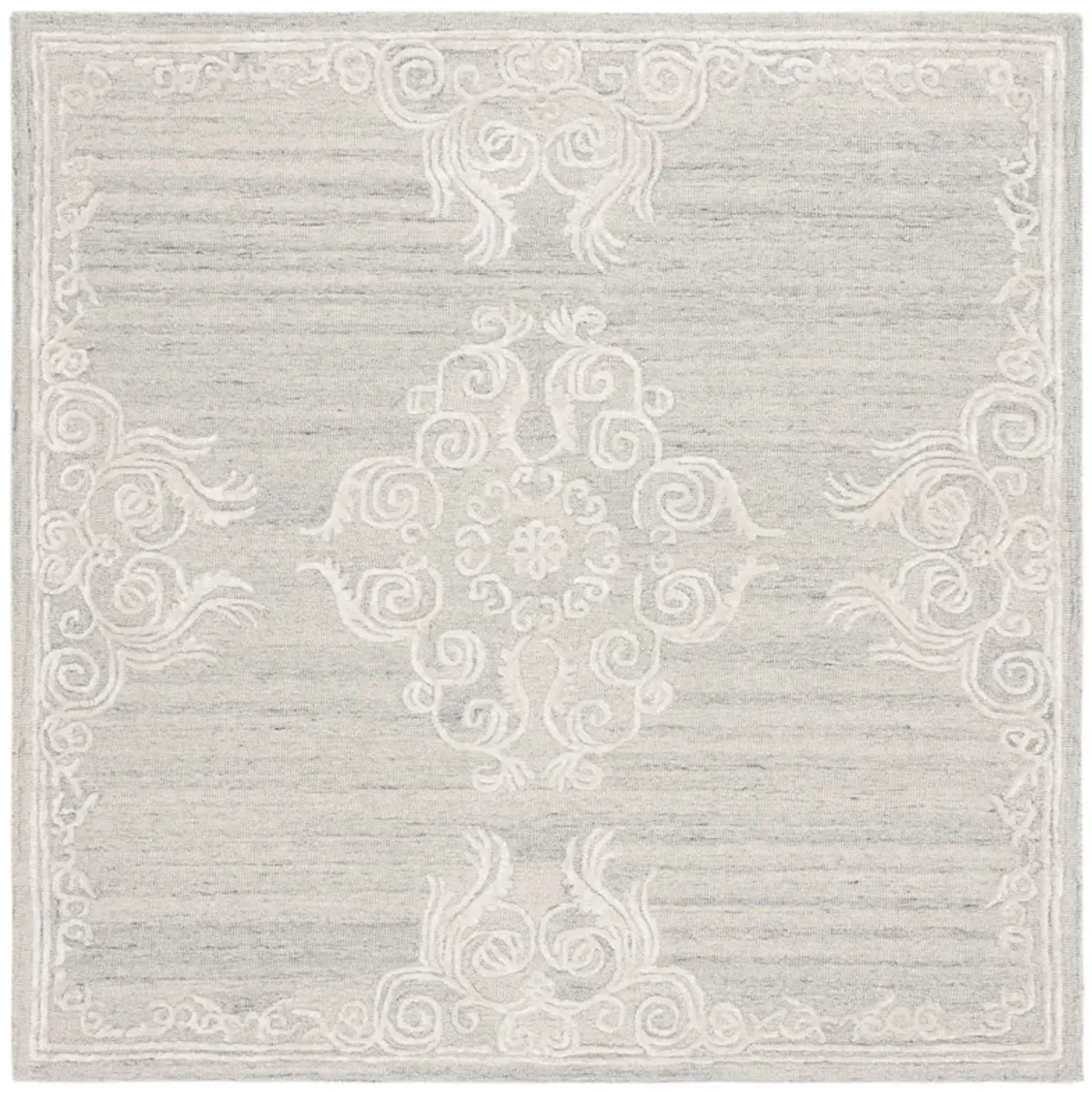 GLAMOUR Hand Tufted 6' x 6' Square area rug