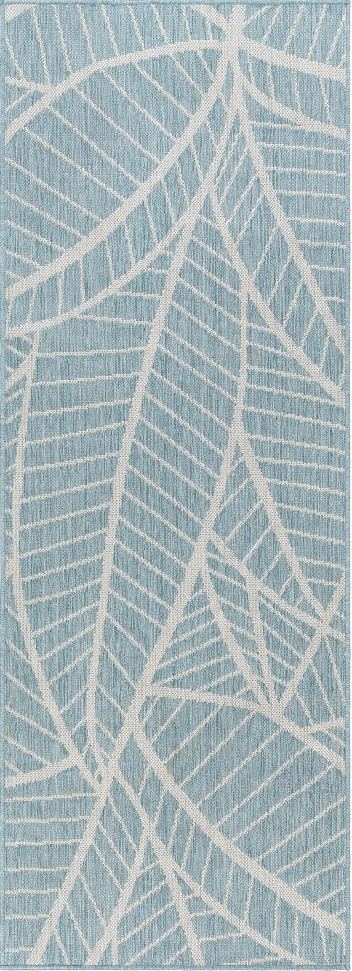 Long Beach LBH-2303 2'7" x 7'3" Machine Woven Rug