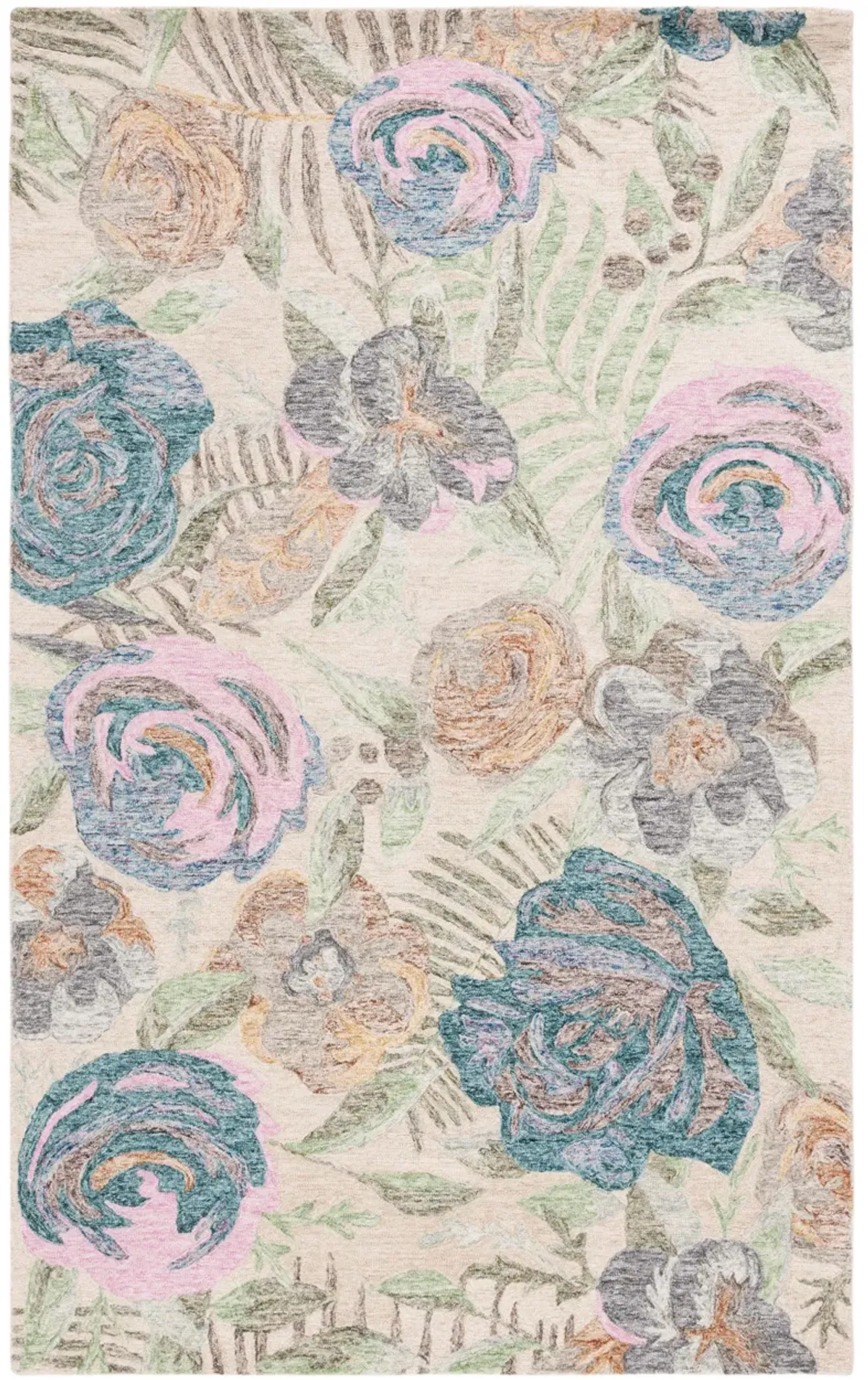 BLOSSOM Hand Tufted 3' x 5' area rug