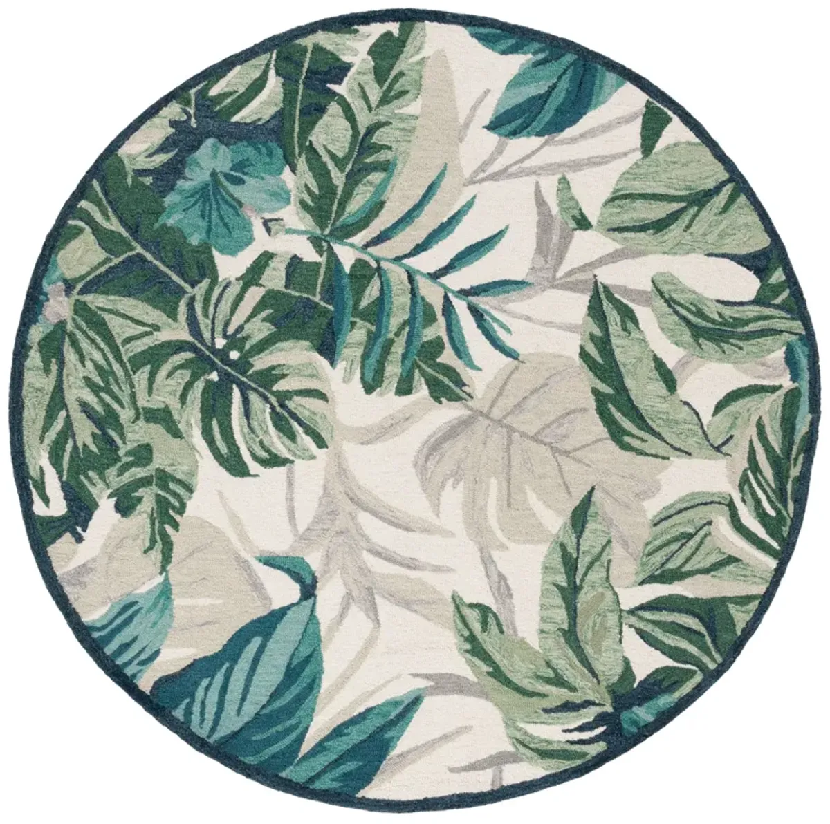 BLOSSOM Hand Tufted 6' x 6' Round area rug
