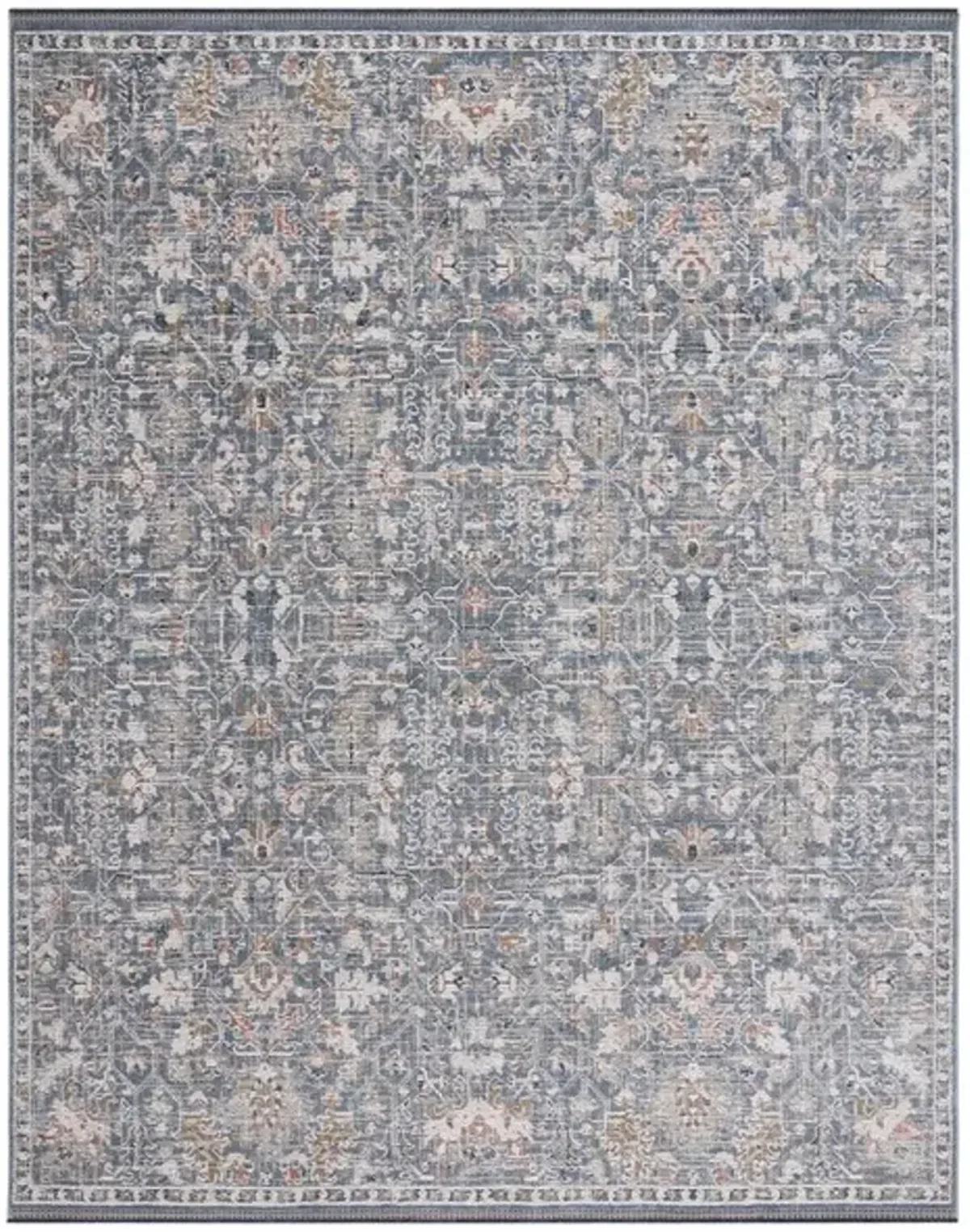 VIVALDI 568 Blue  9' X 12' Large Rectangle Rug
