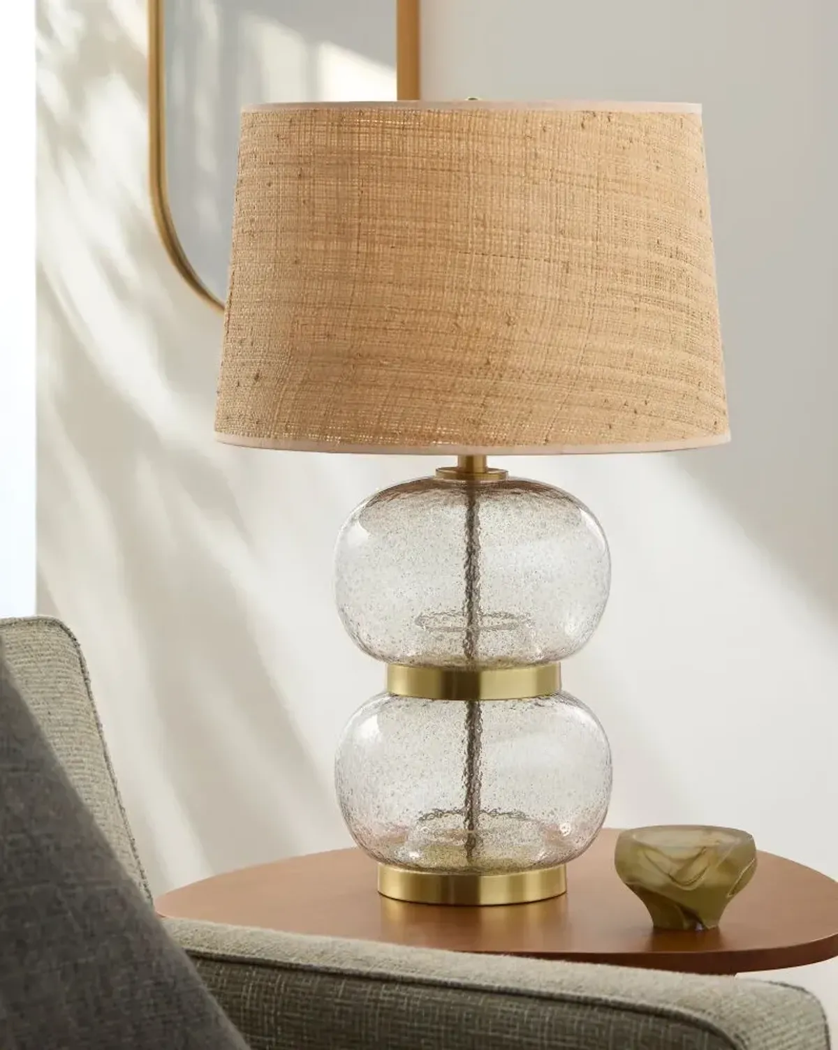 Gossi GSI-002 27"H x 17"W x 17"D Accent Table Lamp