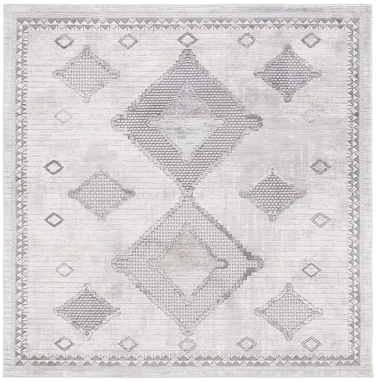 ETERNAL 214 Grey  6'-7' X 6'-7' Square Square Rug