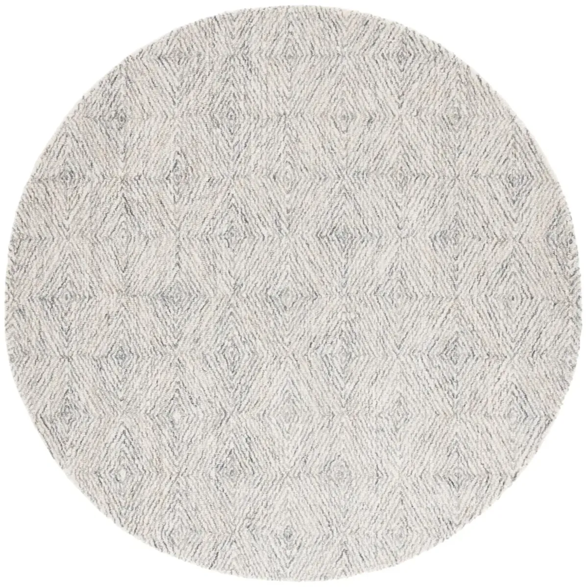 EBONY Hand Tufted 6' x 6' Round area rug