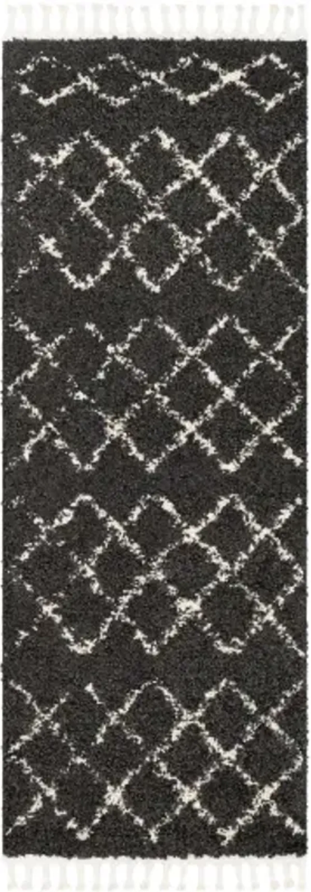 Berber Shag 2'7" x 7'3" Rug