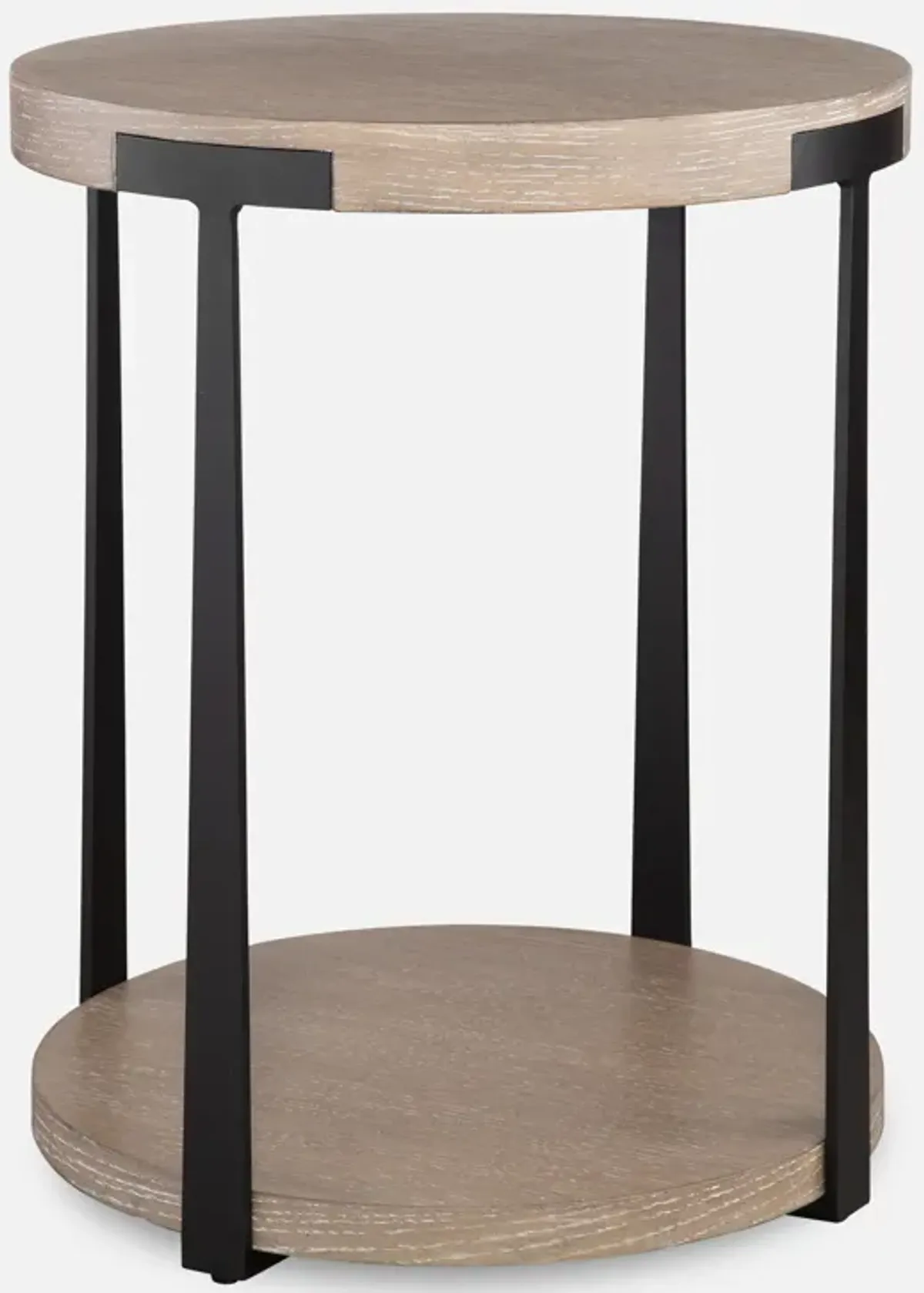 Palisade Natural Round Side Table