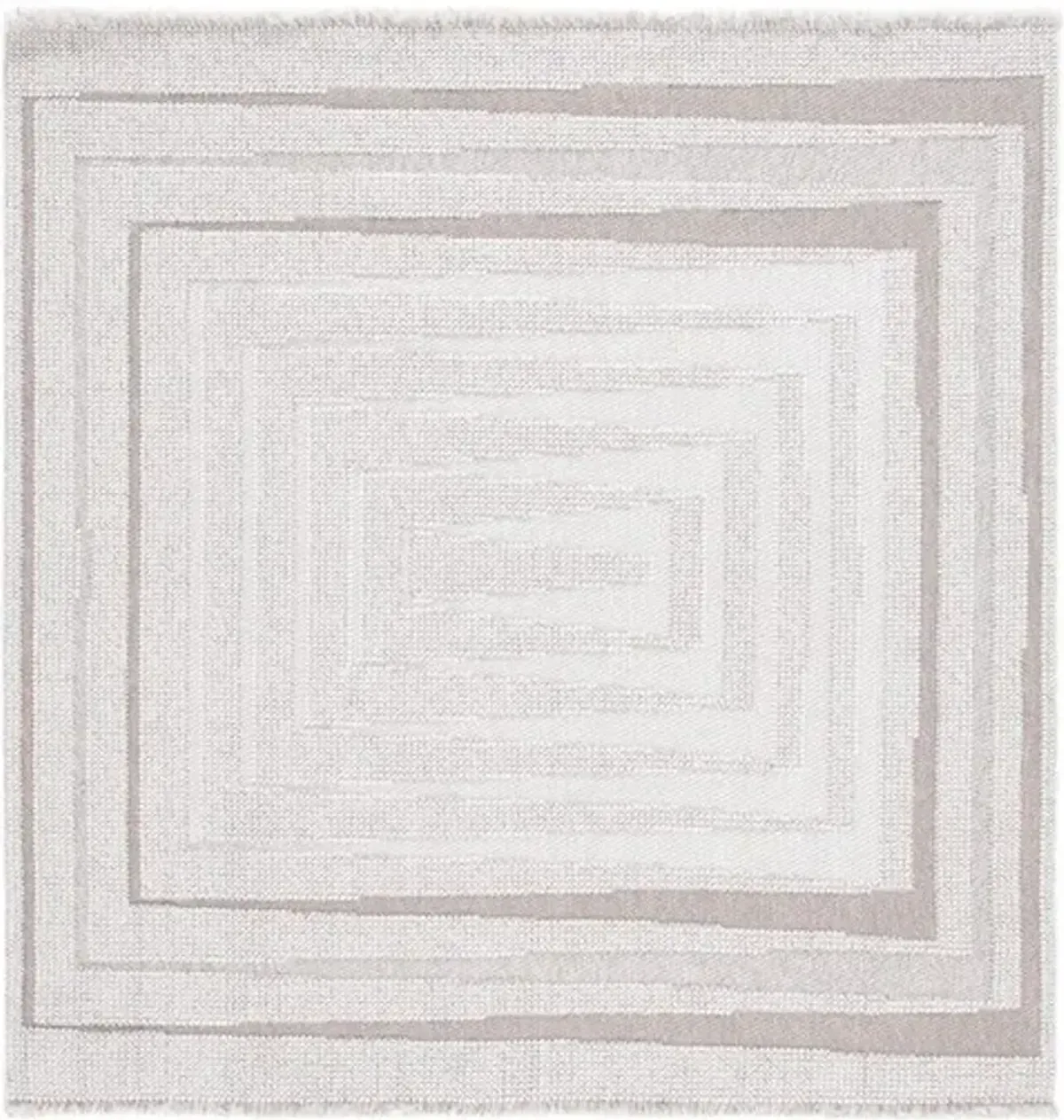 LOTUS 109 Beige 6'-7' X 6'-7' Square Square Rug