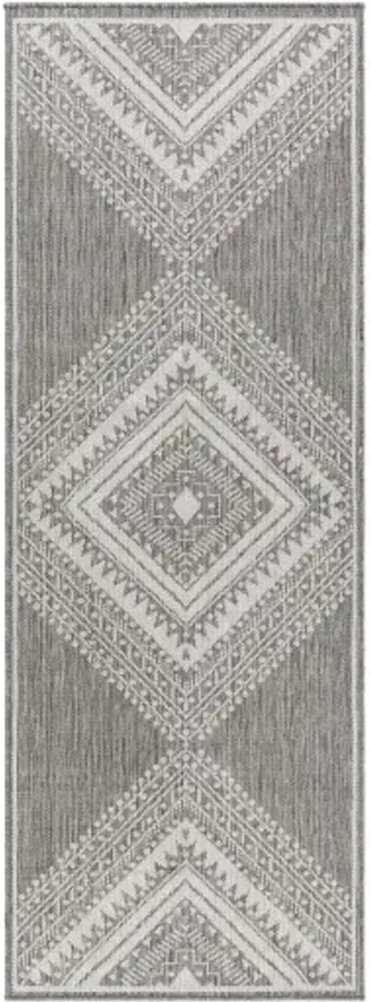 Long Beach LBH-2337 2'7" x 7'3" Machine Woven Rug