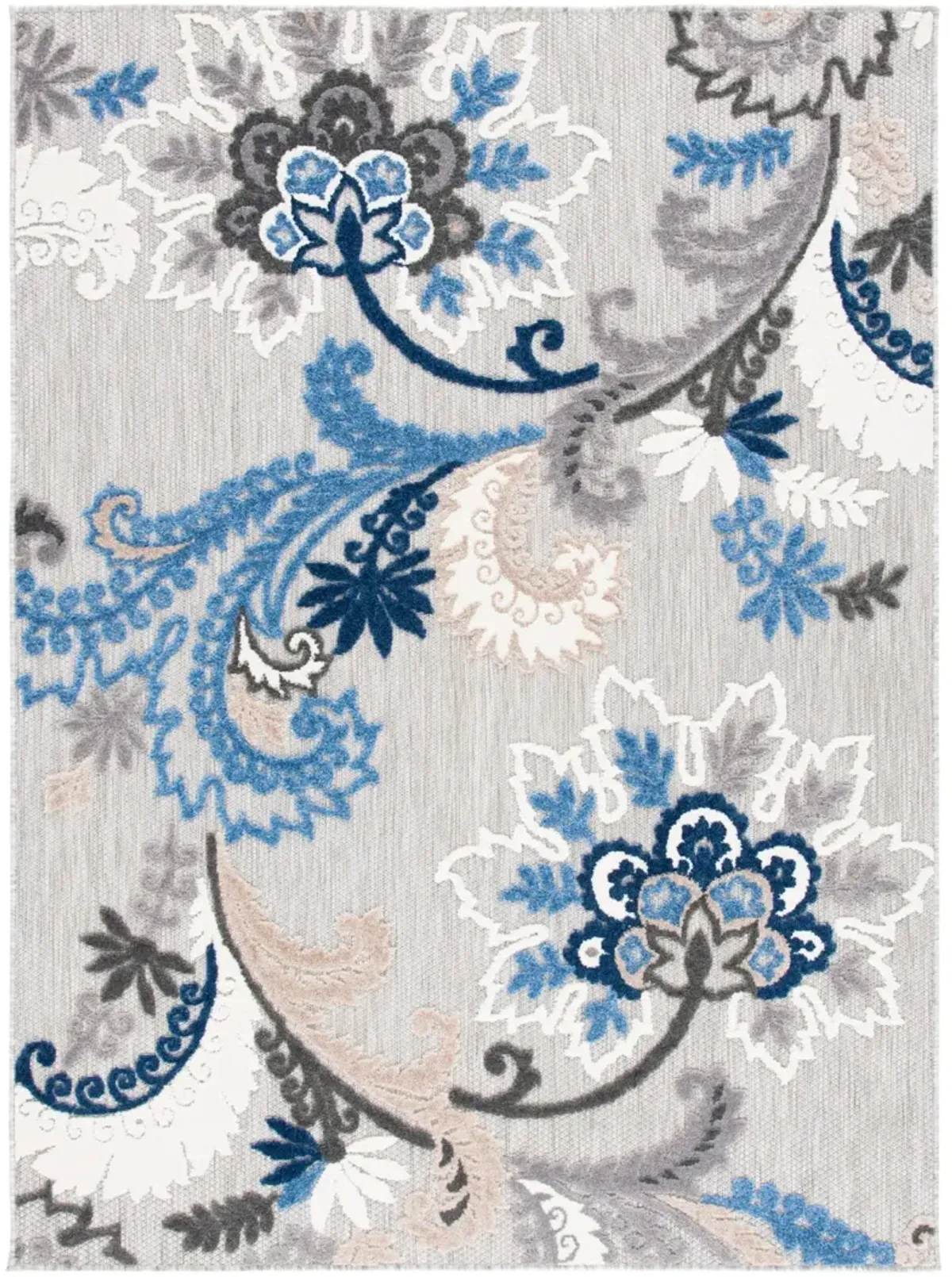 CABANA 305 GREY  10' x 14' Large Rectangle Rug