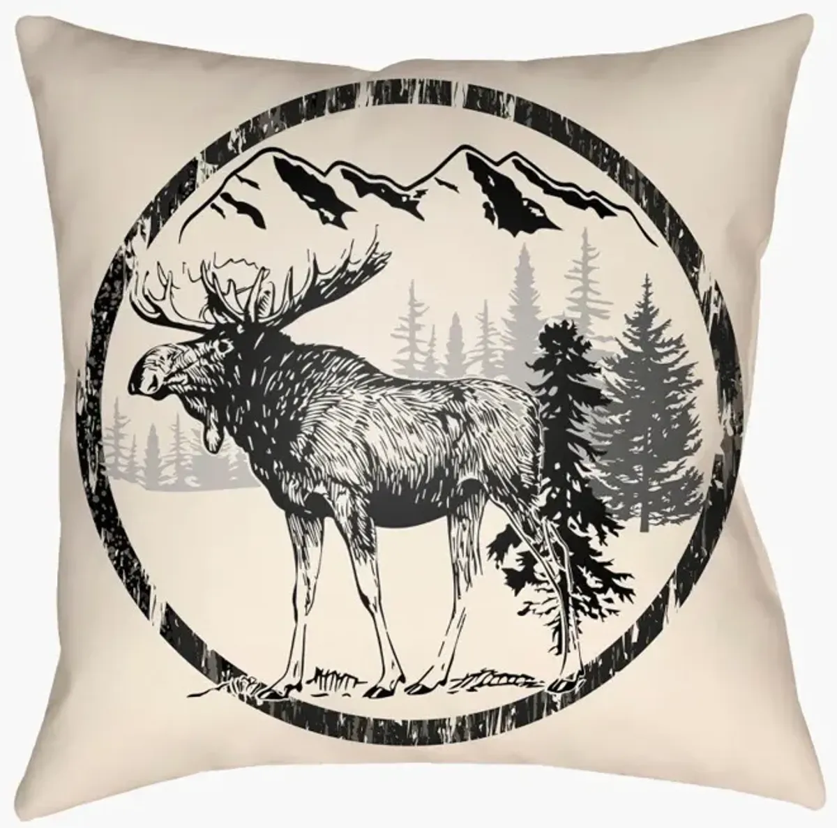 Lodge Cabin LGCB-2026 26"L x 26"W Floor Pillow