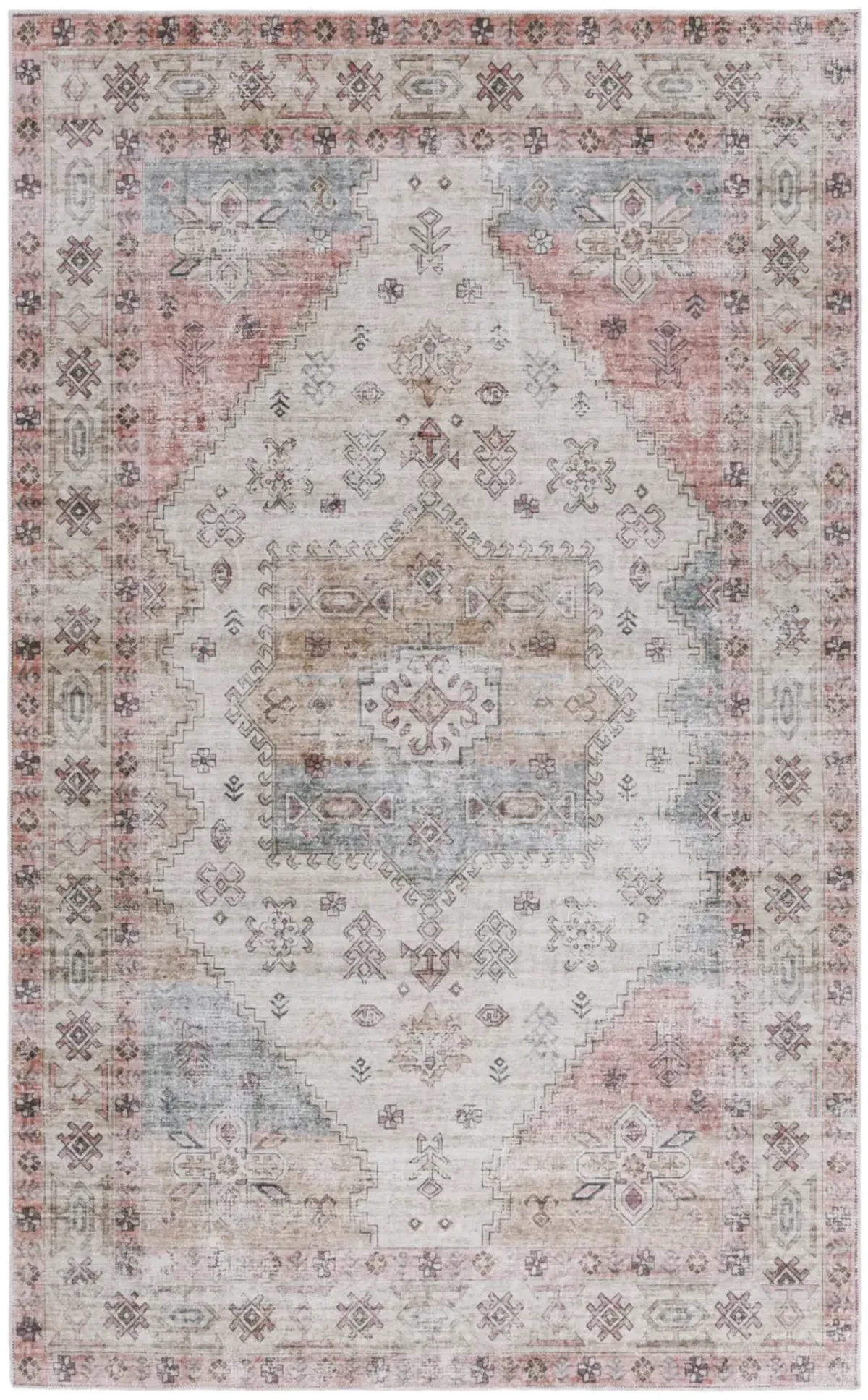 ARIZONA 229 OLIVE  8' x 10' Large Rectangle Rug