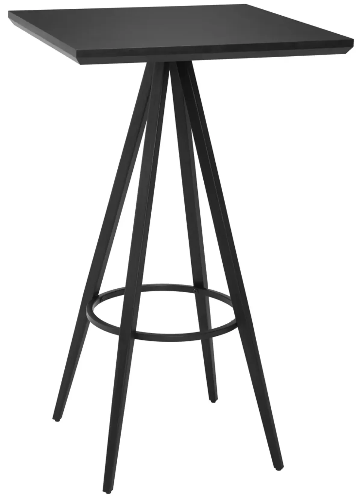 Tinos Bar Table Black