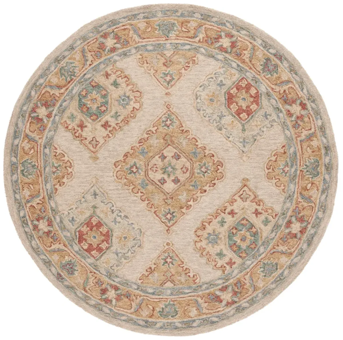 METRO Hand Tufted 6' x 6' Round area rug