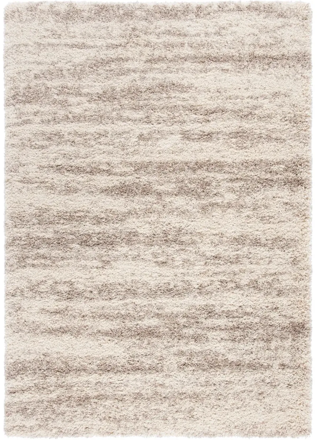 HUDSON SHAG 206 IVORY  6' x 8' Medium Rectangle Rug
