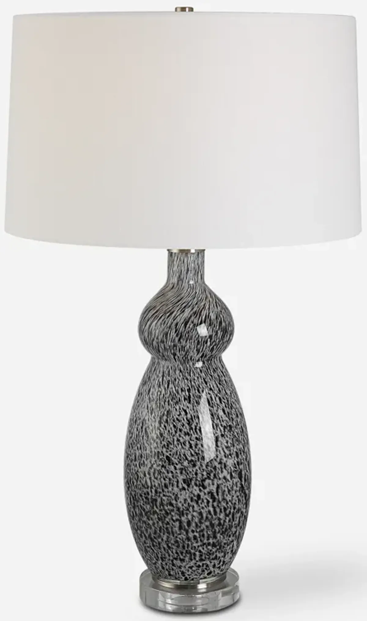 Velino Curvy Glass Table Lamp