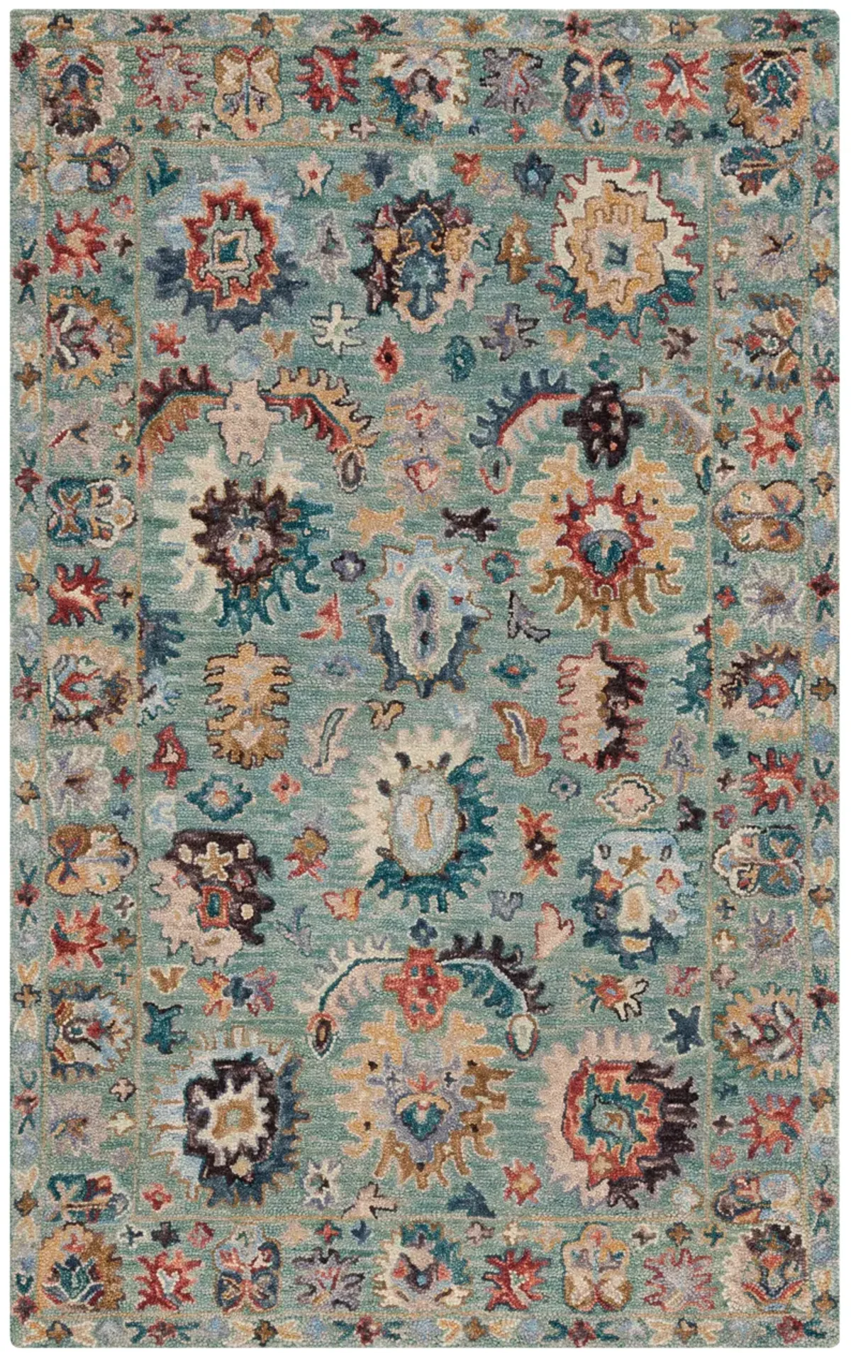 BLOSSOM Hand Tufted 5' x 8' area rug