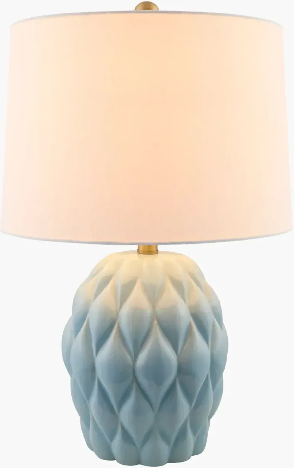 Cagli CGL-005 22"H x 14"W x 14"D Accent Table Lamp