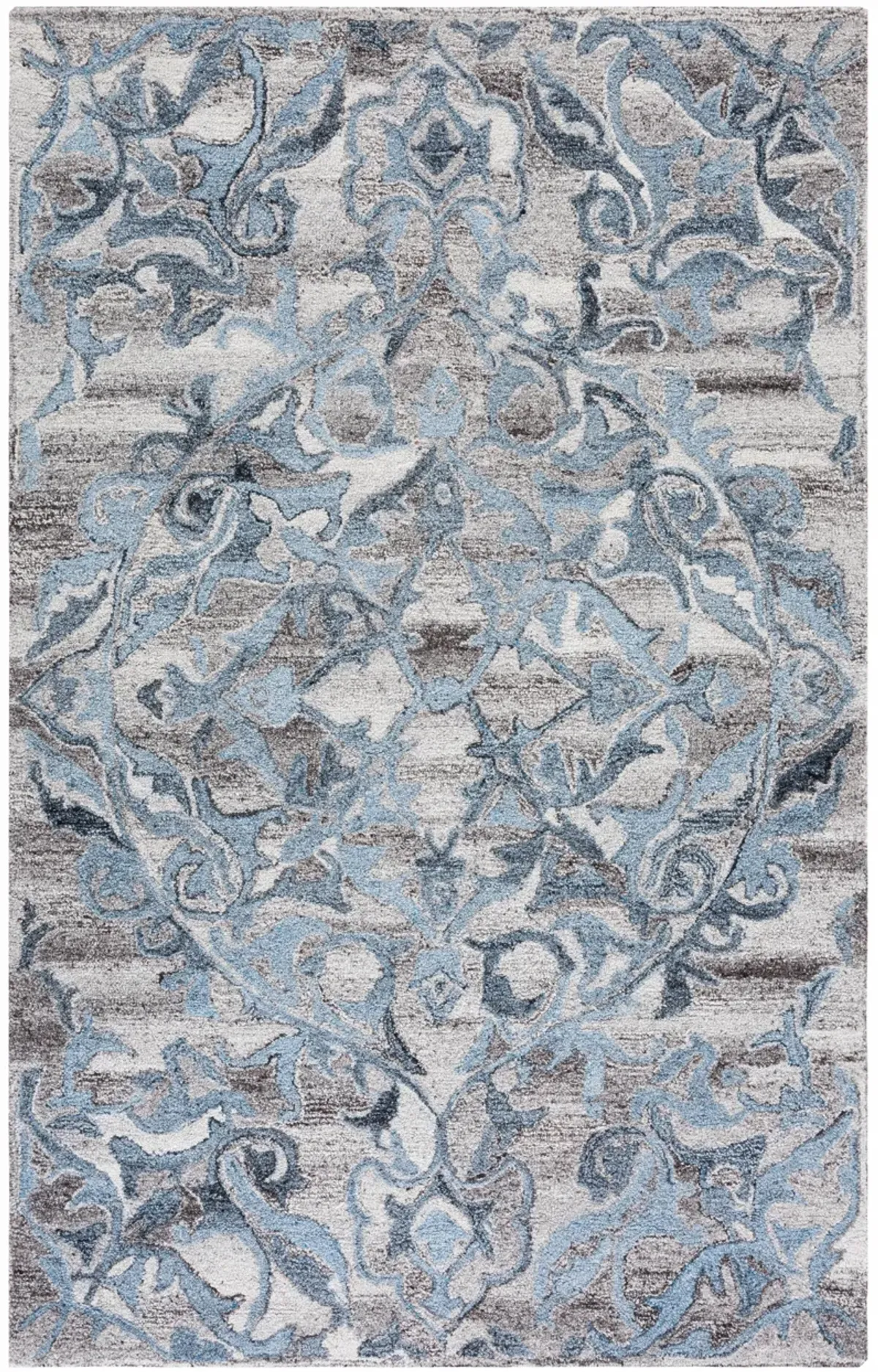 ABSTRACT Hand Tufted 8' x 10' area rug