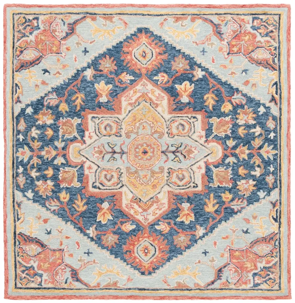 METRO Hand Tufted 6' x 6' Square area rug