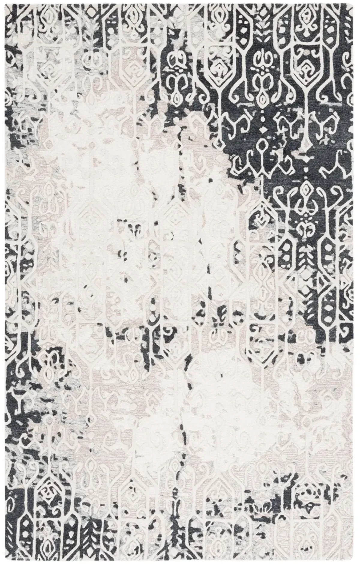 EBONY Hand Tufted 3' x 5' area rug